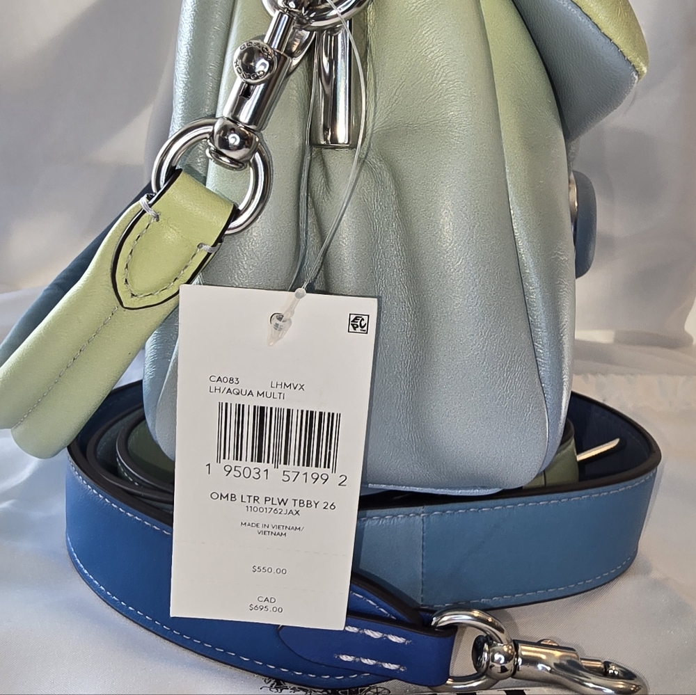 Coach Ombre Pillow Tabby 2 Way Bag Nwt - Picture 6 of 14